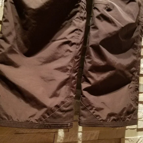 North Face XS Womens Brown Ski Snow Snowboard Winter Waterproof Pants Snowsuit